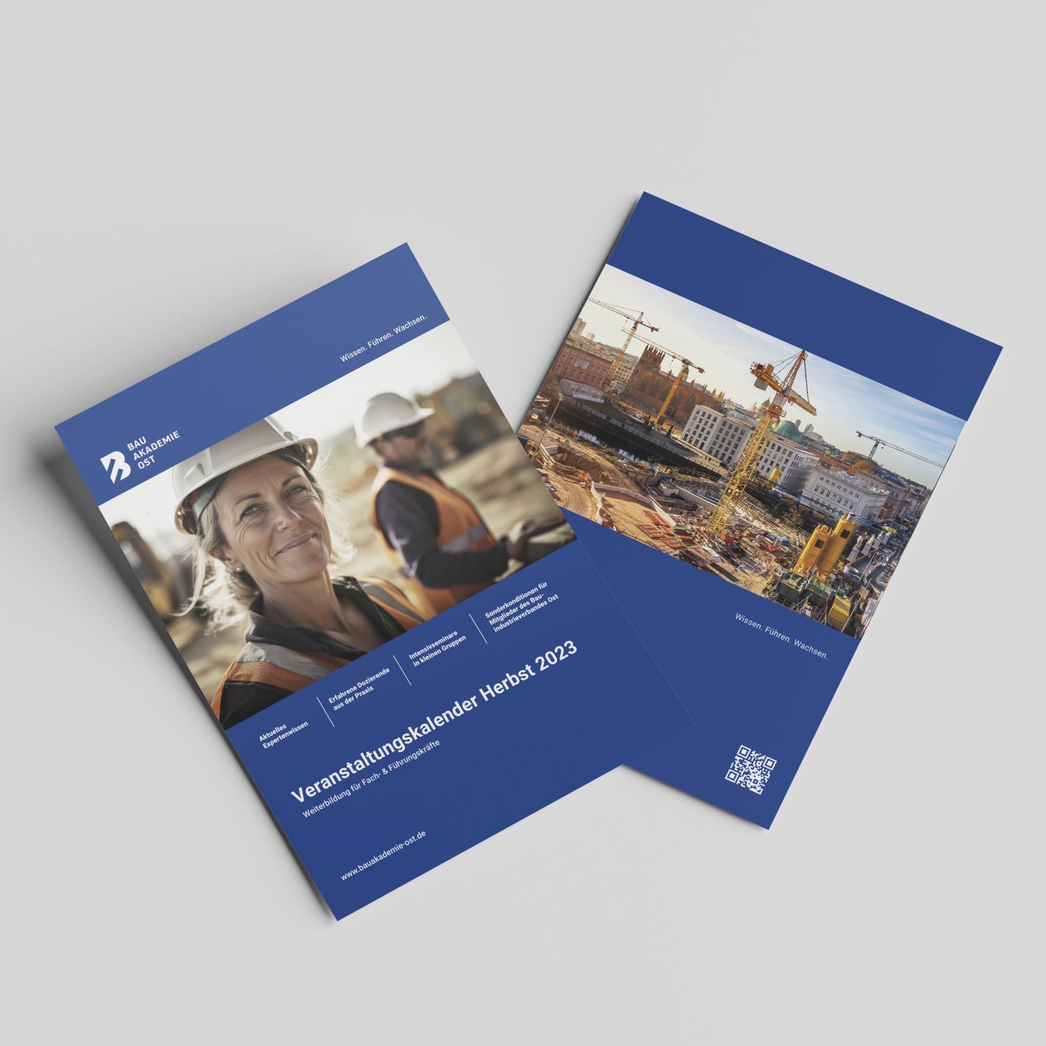 bauakademie ost A4 Flyer Mockup